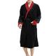 Homme Pyjamas robe Peignoir Robe de bain Plein mode Décontractées Confort Intérieur du quotidien Lit Mélange de Coton Polaire Confort Chaud Col V manche longue Poche Ceinture Incluse Automne Hiver