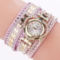 Luxe dames mode amour cadran bracelet montre femmes robe strass bracelet souple montres à quartz montre femme