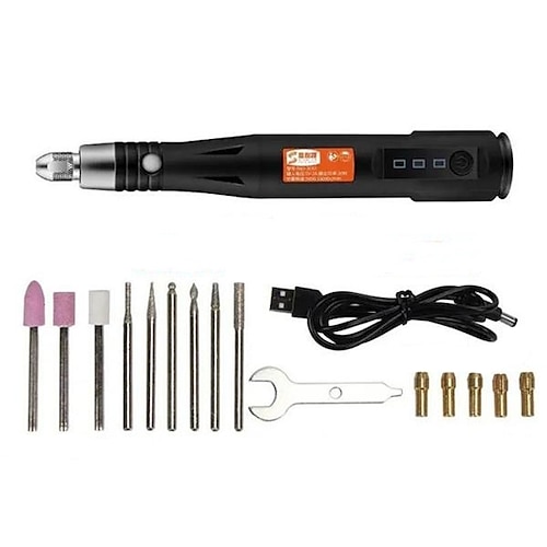 15000 tr/min mini perceuse perceuse électrique portable usb gravure stylo machine de polissage avec dremel outil rotatif accessoires bricolage outils