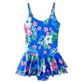 Filles maillots de bain 2-12 ans bébé imprimé robe de bain maillots de bain été plage bain bikini vêtements enfants style hawaïen vêtements de natation