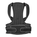 améliorez instantanément votre posture avec cette ceinture de correction en plaque d'acier respirante avec support d'épaule et de dos!