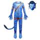Avatar: la voie de l'eau Jake Sully Combinaison Morphsuit Costume de Cosplay Masque Garçon Fille Cosplay de Film Déguisement Masque Carnaval Le Jour des enfants Collant / Combinaison Masque