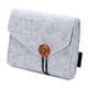 macbook power adapter case sac de rangement en feutre accessoires électroniques portables pochette organisateur pour macbook pro air alimentation pour ordinateur portable souris magique chargeur câble