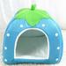 Quinlirra Pets Accessories Clearance Winter Indoor House House Padded House Folding Yurt Strawberry Tent Easter Decor