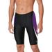 Speedo Men s Edge Splice Jammer Swimsuit (Black/Purple 32)