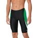 Speedo Men s Edge Splice Jammer Swimsuit (Black/Green 26)