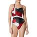 Speedo Women s Glimmer Flyback One-Piece Swimsuit (Speedo Red 36D)