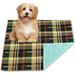 Reusable Washable Waterproof Pet Mat And Training Mat For Housebreaking Your Pet- 100% Soft Quilted Cotton Pet Mat With Bold Colors - Machine Washable And Dryer Friendly - Large 36 X 34 Size