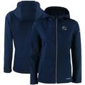 Women s Cutter & Buck College Navy Seattle Seahawks Evoke Eco Softshell Recycled Full-Zip Jacket