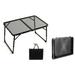 Mesh Folding Table Picnic Table Foldable Beach Table Perfect for Camping