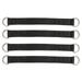 4 Pcs Fitness Hanging Belts Exercise Grips Gymnastic Ring Belt Training Straps