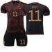 Mens/Youths 2022 Soccer Game Germany Soccer Fans #11 Jerseys Soccer Team Shirts