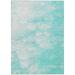 Addison Rugs Chantille ACN699 Aqua 3 x 5 Indoor Outdoor Area Rug Easy Clean Machine Washable Non Shedding Bedroom Entry Living Room Dining Room Kitchen Patio Rug