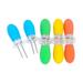 Walmeck Barbecue fork Needle Stainless Steel Barbecue Needle Stainless 4PCS Barbecue Needle Stainless Steel Cob BUZHI RHUA LAOSHE Sweet Maiju