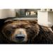 Animal Rug Bridesmaid Gift Rug Wild Animal Rug Modern Rug Cool Rug Brown Bear Rugs Easy to Clean Rug Loft Rug Saloon Rugs Brown Rug 2.6 x5 - 80x150 cm