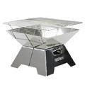 HAKONG Foldable BBQ Grill Stainless Steel Portable Barbecue for Camping Travel Picnic
