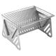 Charcoal Grill Bbq Fire Pit Convenient Camping Barbecue Tool Portable