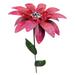 Metal Daylily Garden Stake Flowers Outdoor Decoration Stake Patio Art Decoration Garden Metal Plant Flower Stick Spring Yard Decoration