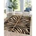 Zebra Rug Zebra Pattern Rugs Black Rugs Modern Rugs Salon Decor Rug Hallway Rug Cool Rug Wall Hanging Rug Bridesmaid Gift 2.3 x3.3 - 70x110 cm