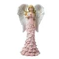 Resin Angel Solar Powered Lamp Angel Garden Figurine Outdoor Garden Statue