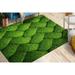 Green Grass Rugs Green Rugs Trendy Rugs Floral Rugs Pet Friendly Rug Popular Rug Step Rug Corridor Rug Machine Washable Rug 2.3 x3.3 - 70x110 cm