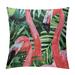 Nawypu Home & Garden Pink Flamingo Indoor Outdoor Pillow Tropical Beach Premium Decor Decoration Accent Throw Pillow 18 x 18
