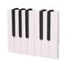 Soikfihs Piano Wooden Coat Racks Piano Hook Wall Decoration Rack Creative Storage Hanging Key Rings CoatDecoration Pendant Creative and Attractive Pendants