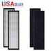 2 Ã— HEPA & Activated Carbon Pre-Filter C Replacement FLT5000 for GermGuardian AC5000 AC5000E AC5250PT AC5350B AC5350W AC5300B Air Purifier