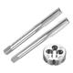 Uxcell 3 Pieces Metric Hand Tap and Die Set M8 x 1.25 Taper/Plug Thread Taps & Round Threading Die