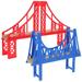 2 Pcs Train Track Toys Models Bridge Replacement DIY Accessory Assembled Accessories