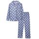 Women's Pajamas Sets Grid / Plaid Fashion Casual Soft Home Daily Bed Polyester Breathable Lapel Long Sleeve Shirt Pant Button Pocket Summer Fall Lotus Pink Black