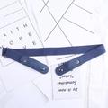 Perforated Free Belt With No Marks, Women'S Summer Jeans Are Versatile, Elastic And Decorative, Invisible Women'S Waist