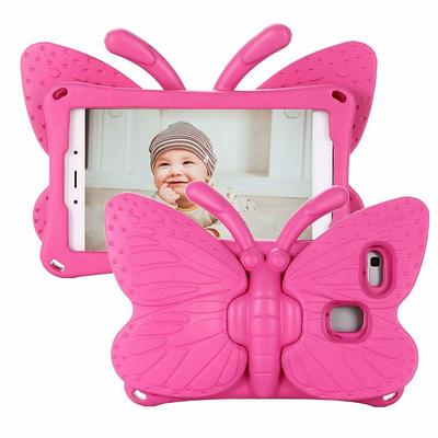 Tablet Case Cover For Samsung Galaxy Tab S6 Lite 10.4 A8 10.5'' A7 Lite 8.7'' A7 10.4'' A 8.0 2022 2021 2020 2019 Portable with Stand Holder Dustproof Butterfly Solid Colored EVA For Kids