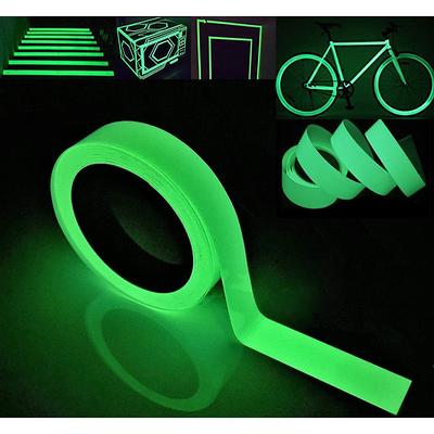 Glow In The Dark Self-adhesive Tape Light Safe Luminous Tape Sticker 1m X 3cm Waterproof Removable Durable Wearable Stable Safety