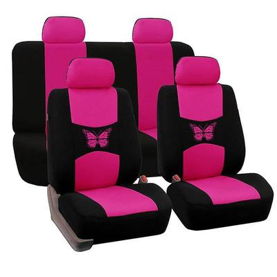StarFire 4/9pcs Fashion Car Seat Covers Universal Car Seat Cover Car Seat Protection Covers Women Car Interior Accessories (9 Colors)