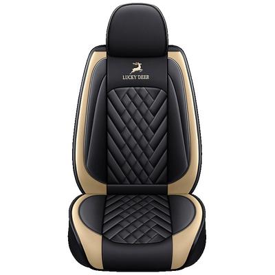 StarFire Car Seat Cover PU Leather Universal Automobiles Seat Covers Protect Cushion Interior Auto Front Chairs Cushions