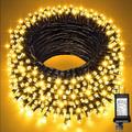 Low Voltage Safety 8-function Light String Christmas Halloween Thanksgiving Wedding Indoor and Outdoor Decoration 10 Meters 100 Lights 20 Meters 200 Lights 30 Meters 300 Light Tree Decoration