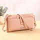 New Women PU Leather Small bag Female Multifunctional Large Capacity Shoulder bags Fashion Crossbody Bags For Ladies Phone Purse Card Holder