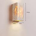 LED Wall Light Outdoor Waterproof IP55 Stone Living Room Sample Room Bedroom Bedside TV Wall Art Light Wall Light 110-240V