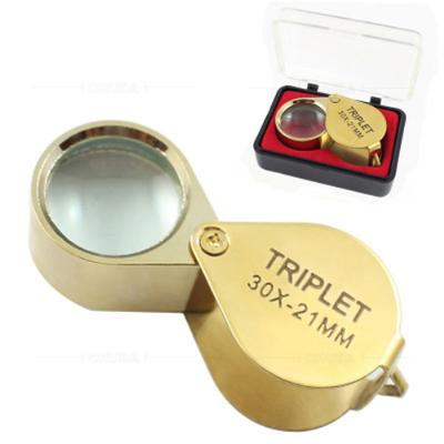 Folding Jewllery Loupe Portable Magnifying Glass 30x21 Portable Magnifier Loupe Magnifying Glass Size Lovely Magnifier Glasses Coins Stamps Antiques