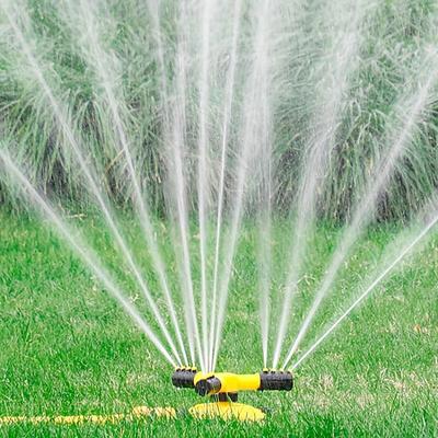 Automatic Rotating Sprinkler, 360° Watering Tools For Lawn, Nozzle For Garden Irrigation, Watering Equipment, Gardening amp; Lawn Supplies