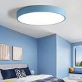 Ceiling Light 9 Macaron Ultra-thin 5cm Bright Power Saving Modern Acrylic Round Flush Mount LED Ceiling Lamp Warm White 110-240V