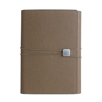 A5 Loose Leaf Creative Notepad Multifunctional Business Leather Notebook Card Phone Organizer Bag