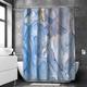 Shower Curtain with Hooks,Marble Pattern Abstract Art Fabric Home Decoration Bathroom Waterproof Shower Curtain with Hook Luxury Modern