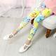 Kids Girls' Leggings Floral Active Outdoor 3-7 Years Fall Colorful butterfly Star Heart Flower