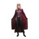 Scarlet Witch Cosplay Costume Theme Party Costume Women's Girls' Movie Cosplay Cosplay Halloween Red Halloween Carnival Masquerade Leotard / Onesie Cloak