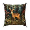 Nordic Deer Double Side Pillow Cover 4PC Soft Decorative Square Cushion Case Pillowcase for Bedroom Livingroom Sofa Couch Chair