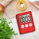 Kitchen Timer Digital Magnetic Cooking Baking LCD Count Down Up Loud Alarm Countdown Alarm Magnet Clock Sleep Clock Kitchen