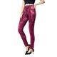 Women's Slim Tights Leggings Gradient Print Solid Colored Print Ankle-Length High Elasticity Trousers Leggings / Tights Daily Wear Vacation Red black Black S M Autumn / Fall Spring Summer