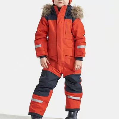 Kids Boys Tracksuits Snowsuit Outfit Color Block Long Sleeve Cotton Set Sports Fall Winter 7-13 Years Yellow Navy Blue Orange